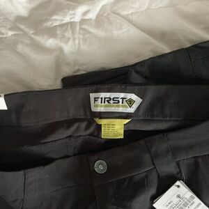 First Women's Black Straight Leg Pants tactical EMS